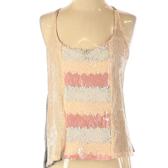 Anthropologie Tops - NWOT Anthropologie TINY Sequined Velvet Tank Top